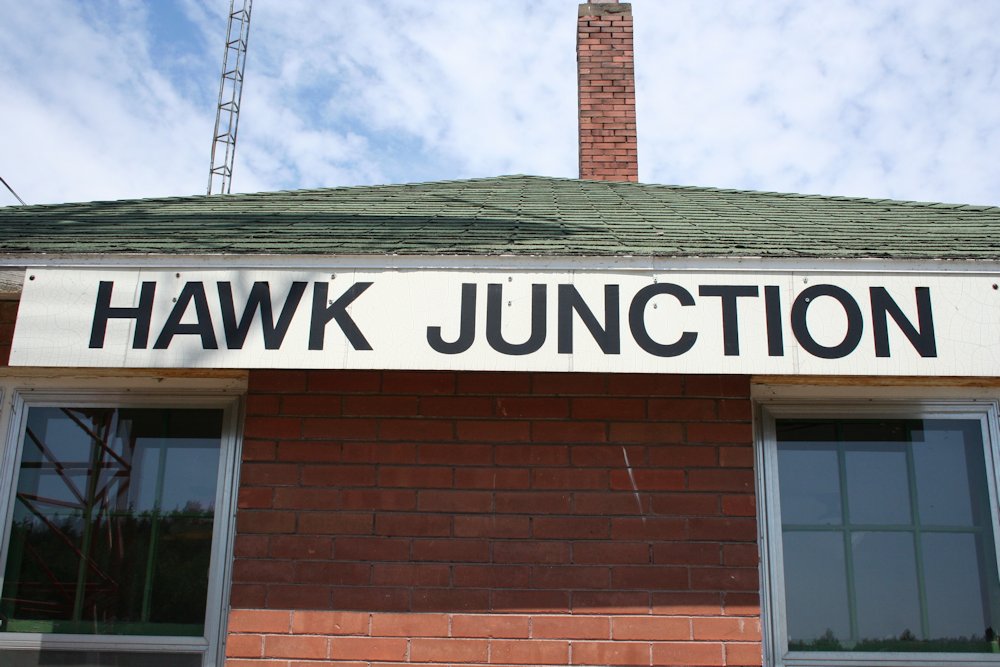 Hawk Junction Station Details Algoma Central in HO Scale