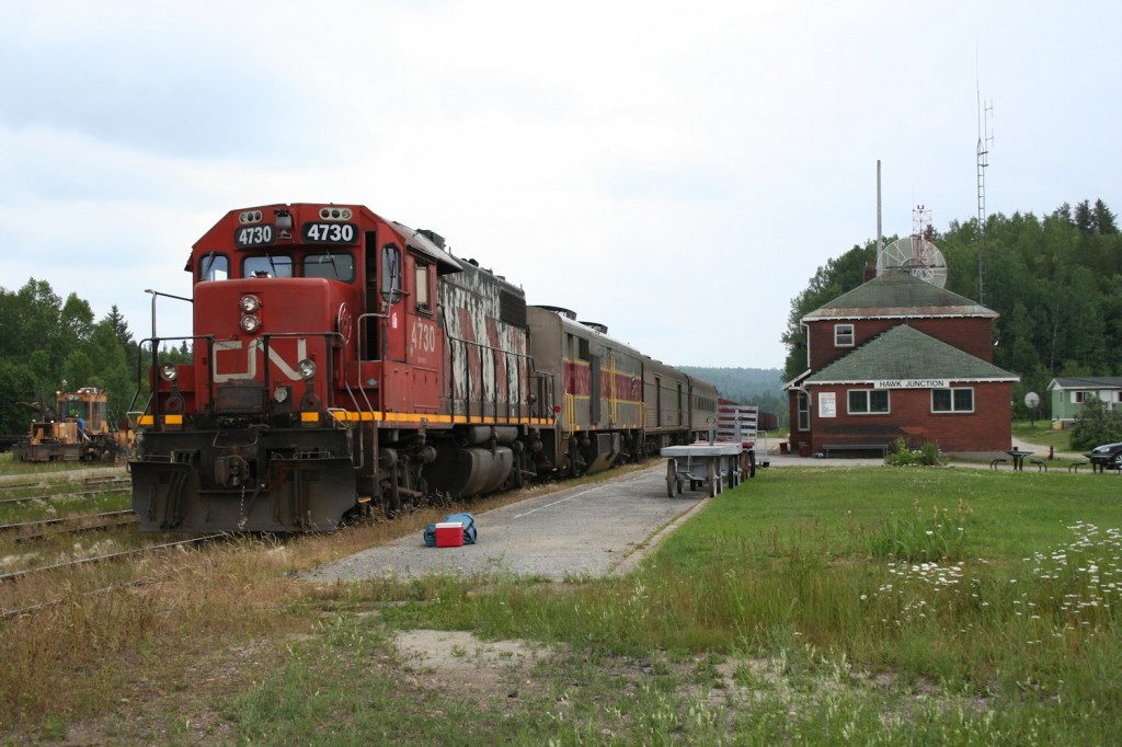 Hawk Junction Algoma Central in HO Scale